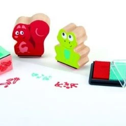 Hape Ξύλινες Σφραγίδες – Pawprint Ink Stamps (E1060)