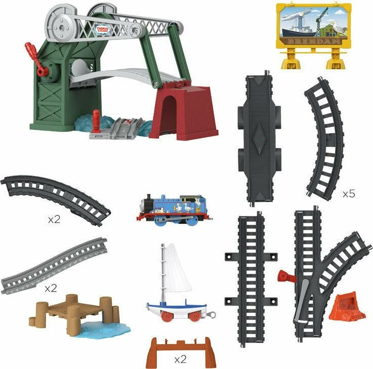 Fisher Price Τόμας Περιπέτεια Στη Γέφυρα Με Τον Τόμας Και Τον Σκιφ (GWX09) - Image 5