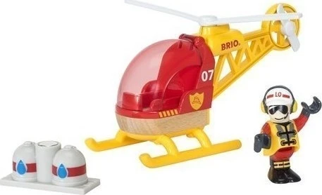 BRIO WORLD Brio Πυροσβεστικό Ελικόπτερο (33797) - Image 2
