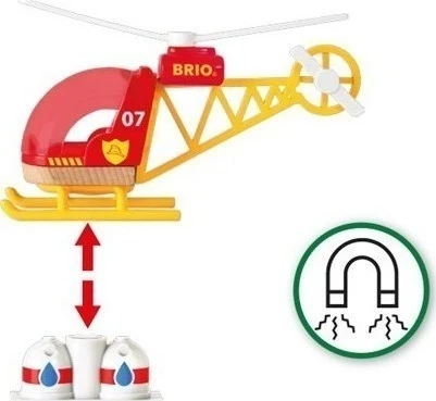 BRIO WORLD Brio Πυροσβεστικό Ελικόπτερο (33797) - Image 4