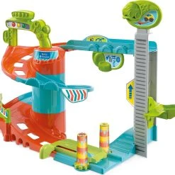 Baby Clementoni Βρεφικό Παιχνίδι Πίστα Γκαράζ Από Ανακυκλωμένα Υλικά (1000-17404)