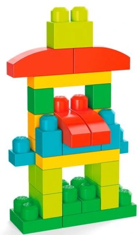 Fisher Price Mega Blocks Πύργος Με Τουβλάκια 100 τεμαχίων (GFG21)