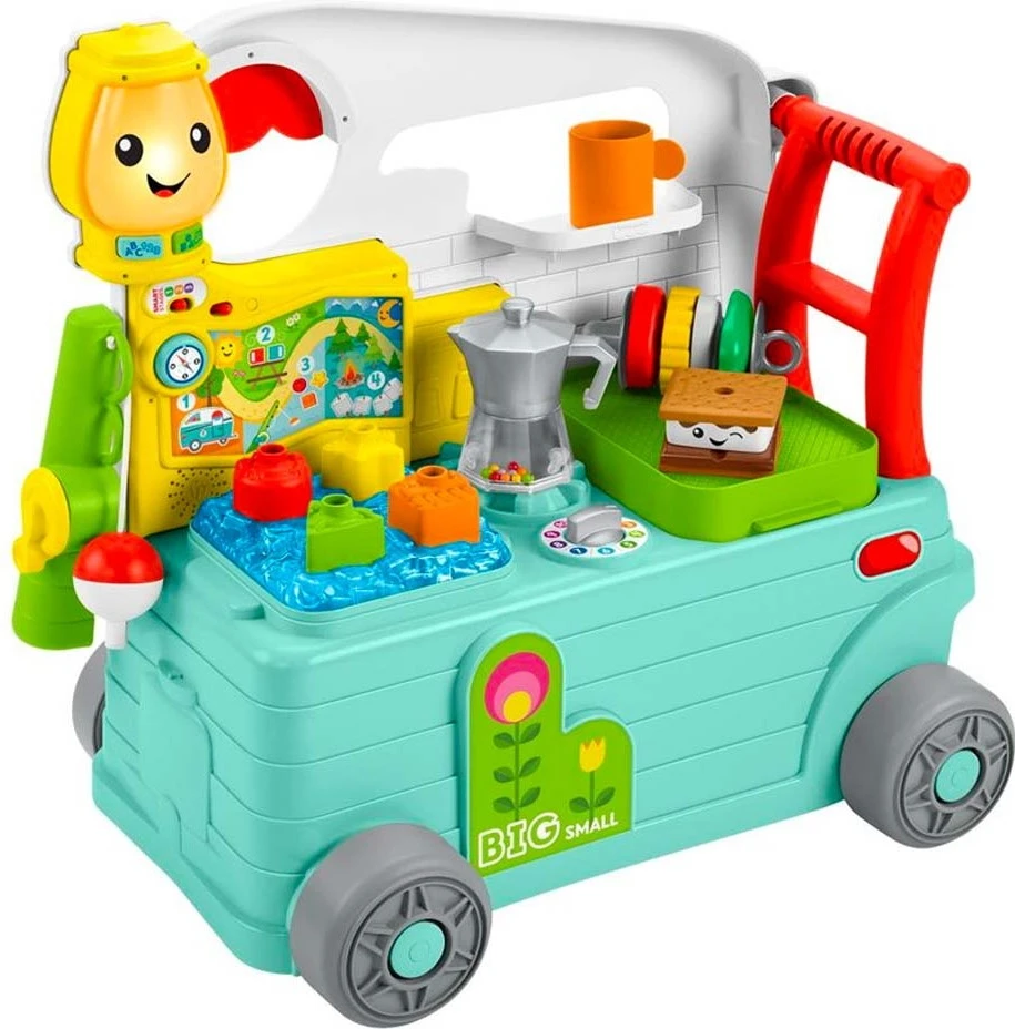 Fisher Price Εκπαιδευτικό Τροχόσπιτο 3 σε 1 Smart Stages (HCK81) - Image 5