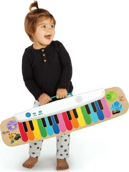 Hape Ξύλινα Μαγικό Αρμόνιο Αφής Notes And Keys Magic Touck Keyboard (800891) - Image 2