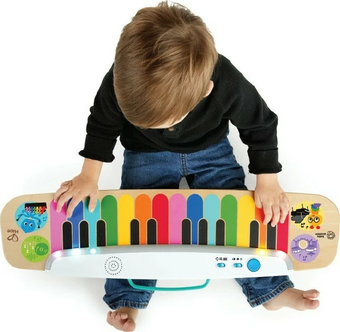 Hape Ξύλινα Μαγικό Αρμόνιο Αφής Notes And Keys Magic Touck Keyboard (800891) - Image 4