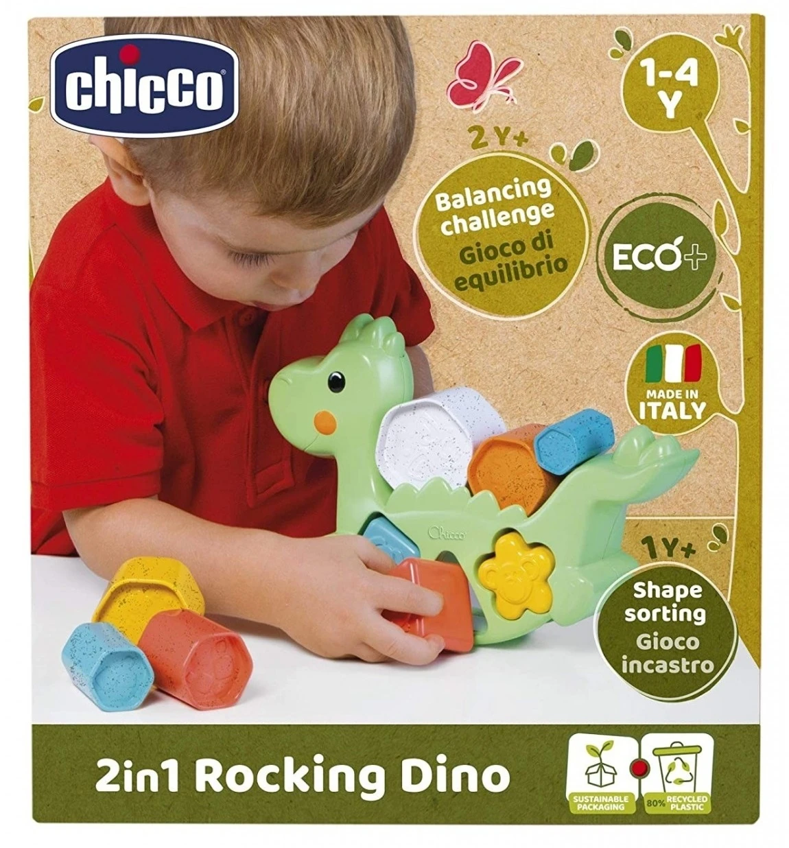 Chicco Eco Δεινόσαυρος Ισορροπίας (10499-10) - Image 2