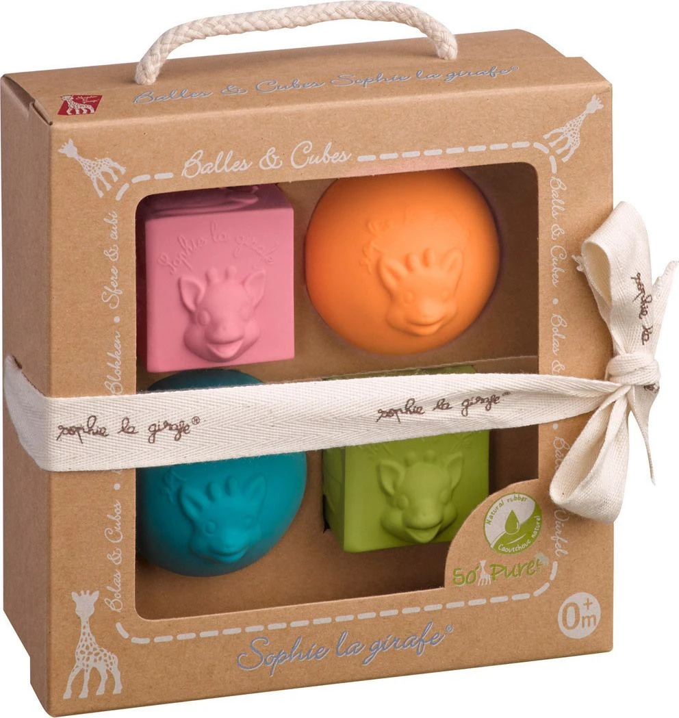 Sophie La Girafe Σόφι Καμηλοπάρδαλη Πολύχρωμα Κυβάκια So Pure (S220119) - Image 6