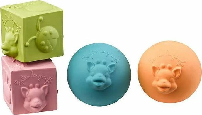 Sophie La Girafe Σόφι Καμηλοπάρδαλη Πολύχρωμα Κυβάκια So Pure (S220119) - Image 2