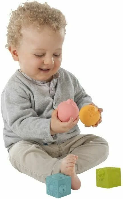 Sophie La Girafe Σόφι Καμηλοπάρδαλη Πολύχρωμα Κυβάκια So Pure (S220119) - Image 3