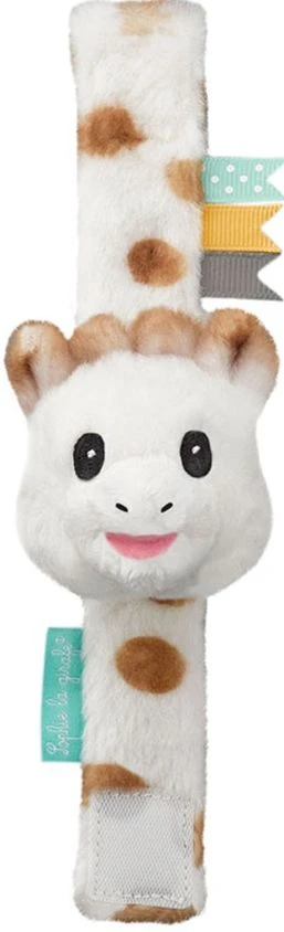 Sophie La Girafe Σόφι Καμηλοπάρδαλη Sweety Sophie Collection Λούτρινη Κουδουνίστρα Βραχιολάκι (S010332) - Image 6