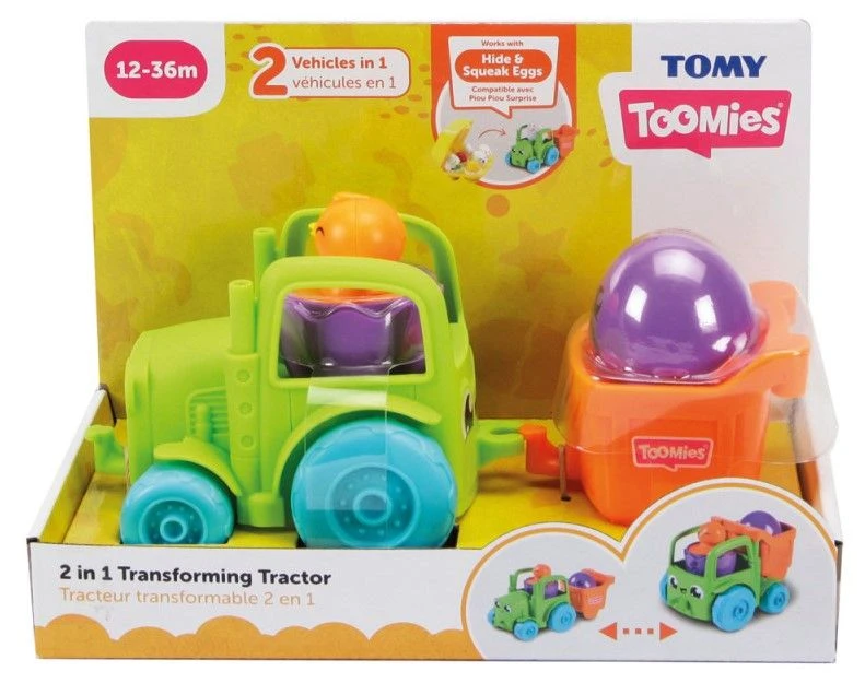 AS το καλό παιχνίδι Tomy Toomies Βρεφικό Παιχνίδι 2 Σε 1 Φορτηγάκι (1000-73219) - Image 7