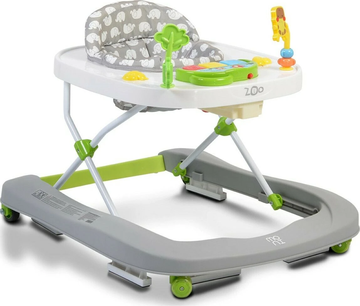 Cangaroo Περπατούρα Zoo 2 In 1 Grey (107481) - Image 4