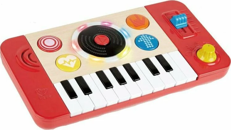 Hape Early Melodies Ξύλινο DJ Mix And Spin Studio (E0621A) - Image 5