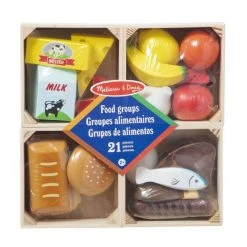 Melissa & Doug Ξύλινο Σετ Σε Ομάδες Τροφίμων (10271)