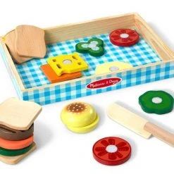 Melissa & Doug Ξύλινο Σετ Παρασκευής Σάντουιτς (10513)