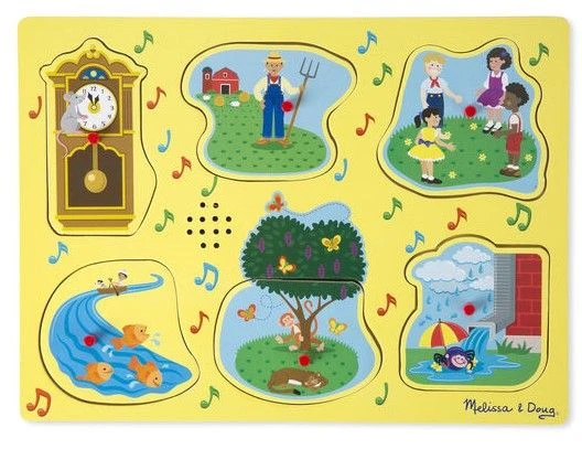 Melissa & Doug Ξύλινο Σφηνώματα με Ήχους (10735) - Image 6