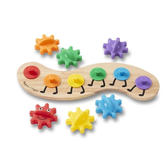 Melissa & Doug Μηχανικό Παιχνίδι Κάμπια με Ξύλινη Βάση (13084) - Image 6