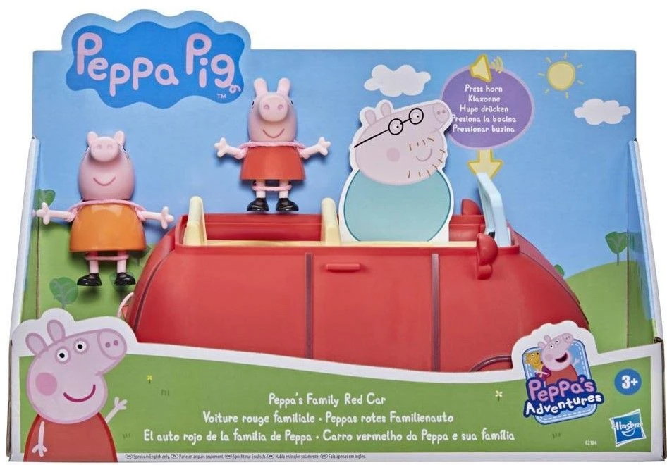 Hasbro Peppa Pig Family Red Car (F2184) - Image 2