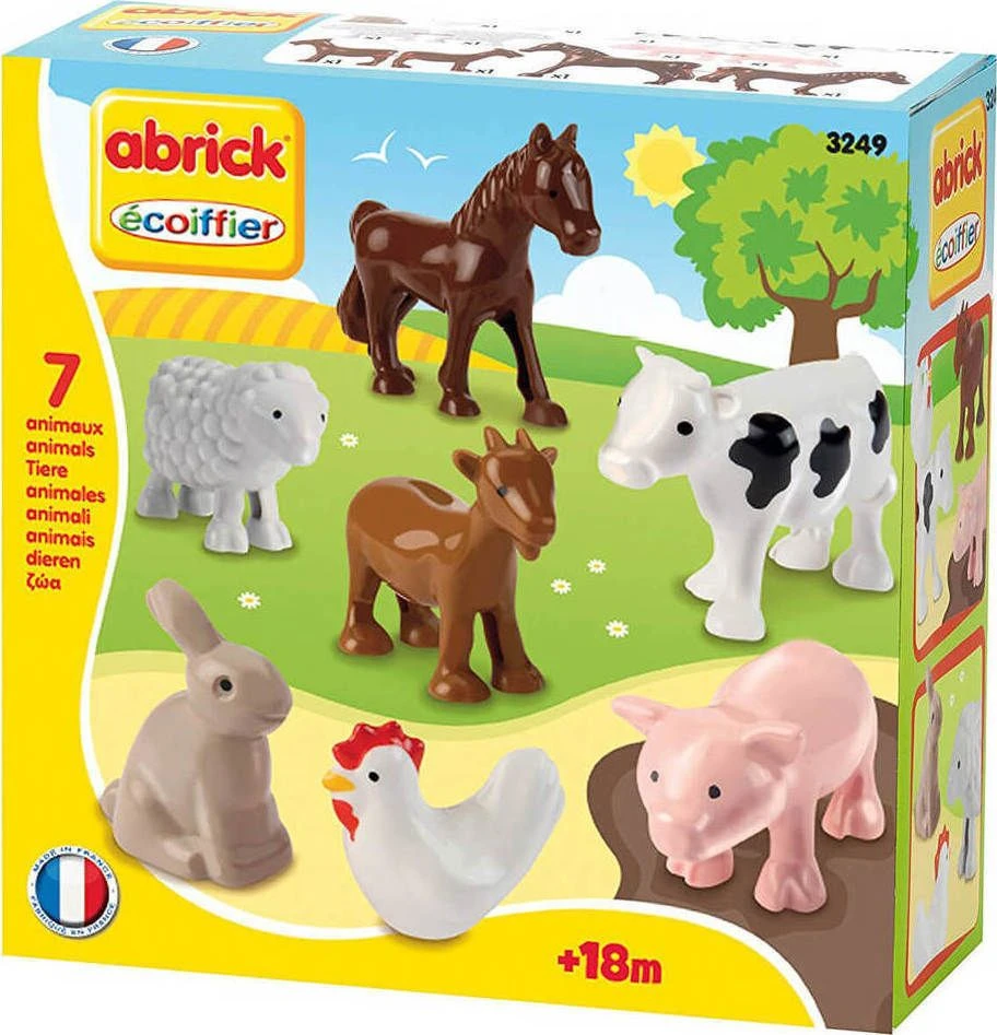 Ecoiffier Abrick Farm Animals (3249)