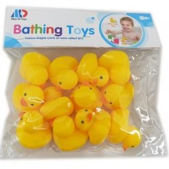 Blue Toys Μαλακά Παπάκια Πλαστικά σε Σακούλα 12 τεμάχια (MKN408045)