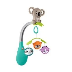 Fisher Price Περιστρεφόμενο Με Ζωάκια 3 Σε 1 (HGB90)