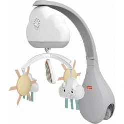 Fisher Price Περιστρεφόμενο Ουράνιο Τόξο Με Αισθητήρα Ανίχνευσης Κλάματος (HBP40)