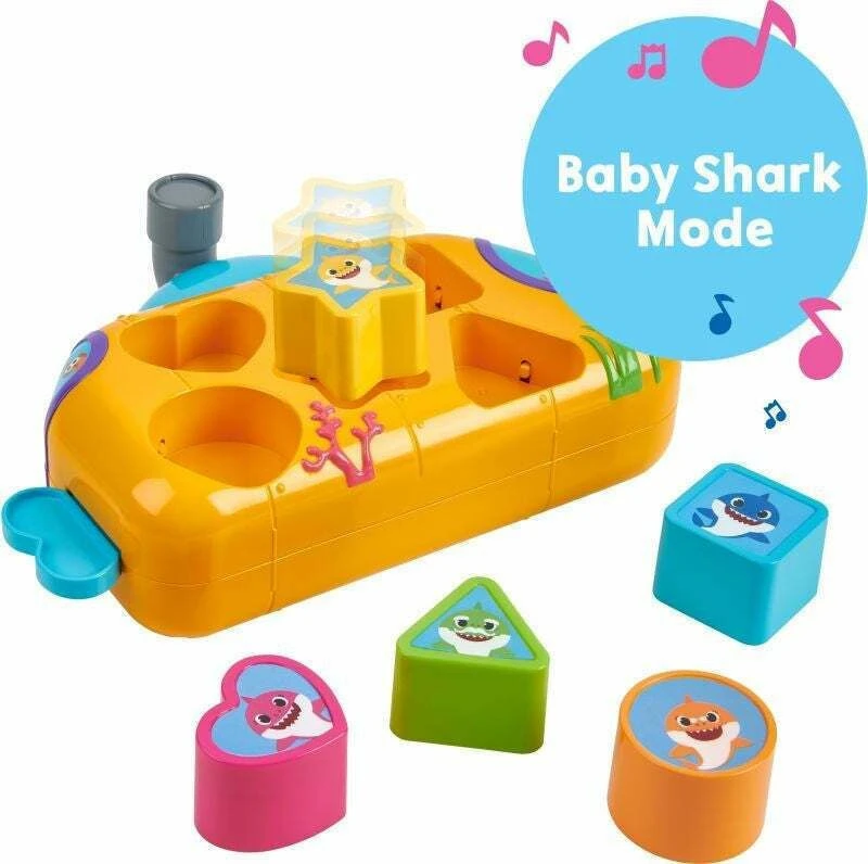 Giochi Preziosi Baby Shark Μουσικό Υποβρύχιο με Σχήματα (BAH11000) - Image 3
