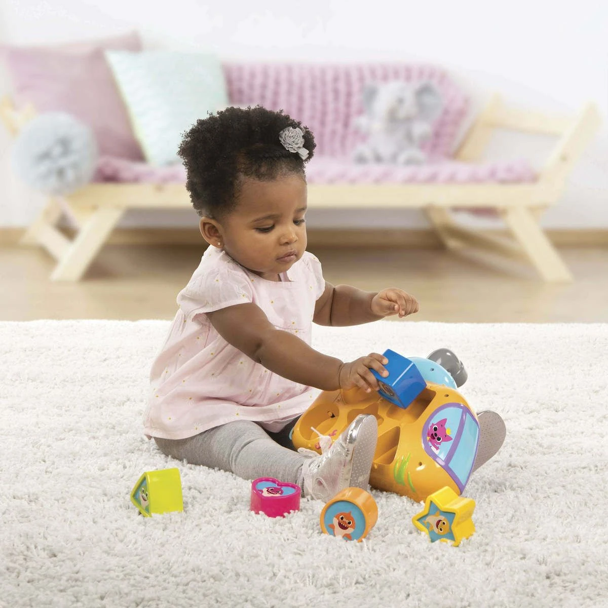 Giochi Preziosi Baby Shark Μουσικό Υποβρύχιο με Σχήματα (BAH11000) - Image 5