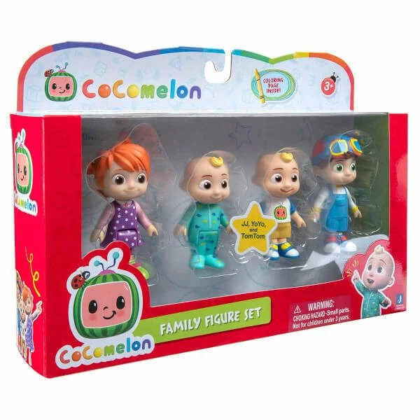 Cocomelon σετ 4 Φιγούρων (CCM14001)