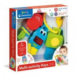 Baby Clementoni Βρεφικό Παιχνίδι Ηλεκτρονικά Κλειδιά (1000-17460)