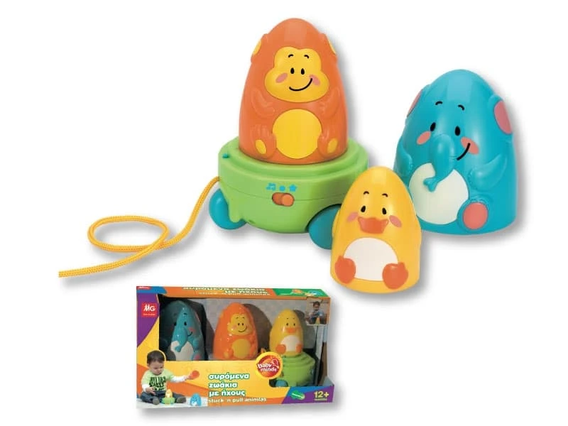 Winfun Συρομενα Ζωακια Με Ηχους (0721-NL)