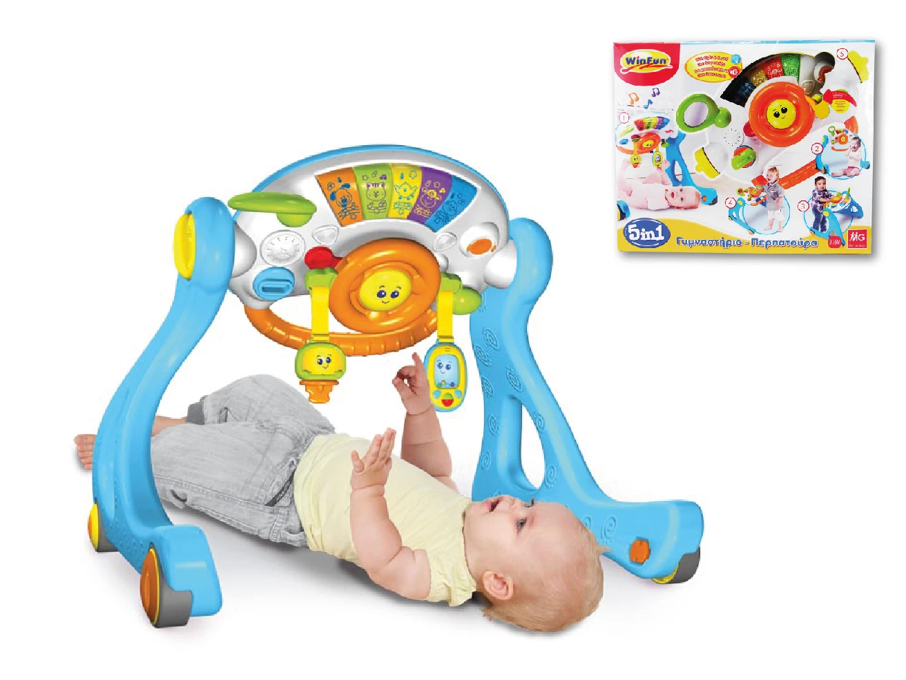 Winfun Παιδικο Γυμναστηριο Περπατουρα 5 Σε 1 (0846-NL)