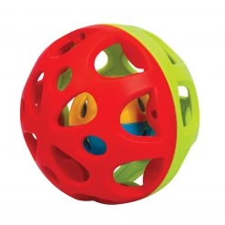 WinFun Μπαλιτσα Κουδουνιστρα Easy Grasp Rattle Ball (0779-NL)
