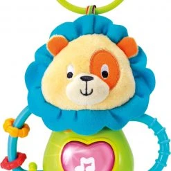 Winfun Κουδουνίστρα Λιονταράκι Caesar The Lion Jungle Fun (0154-NL)