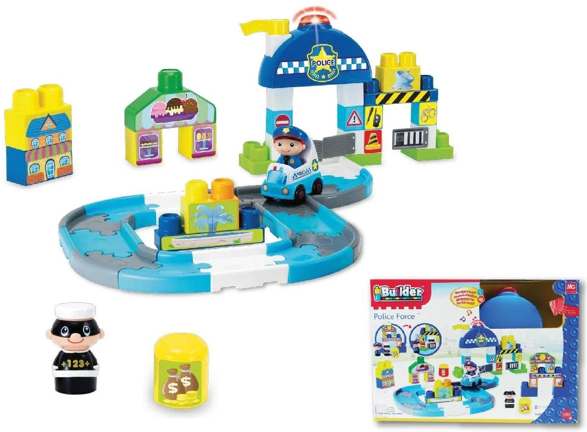Winfun I-Builder Τουβλακια Αστυνομικο Τμημα 60 Κομματια (1648-NL)