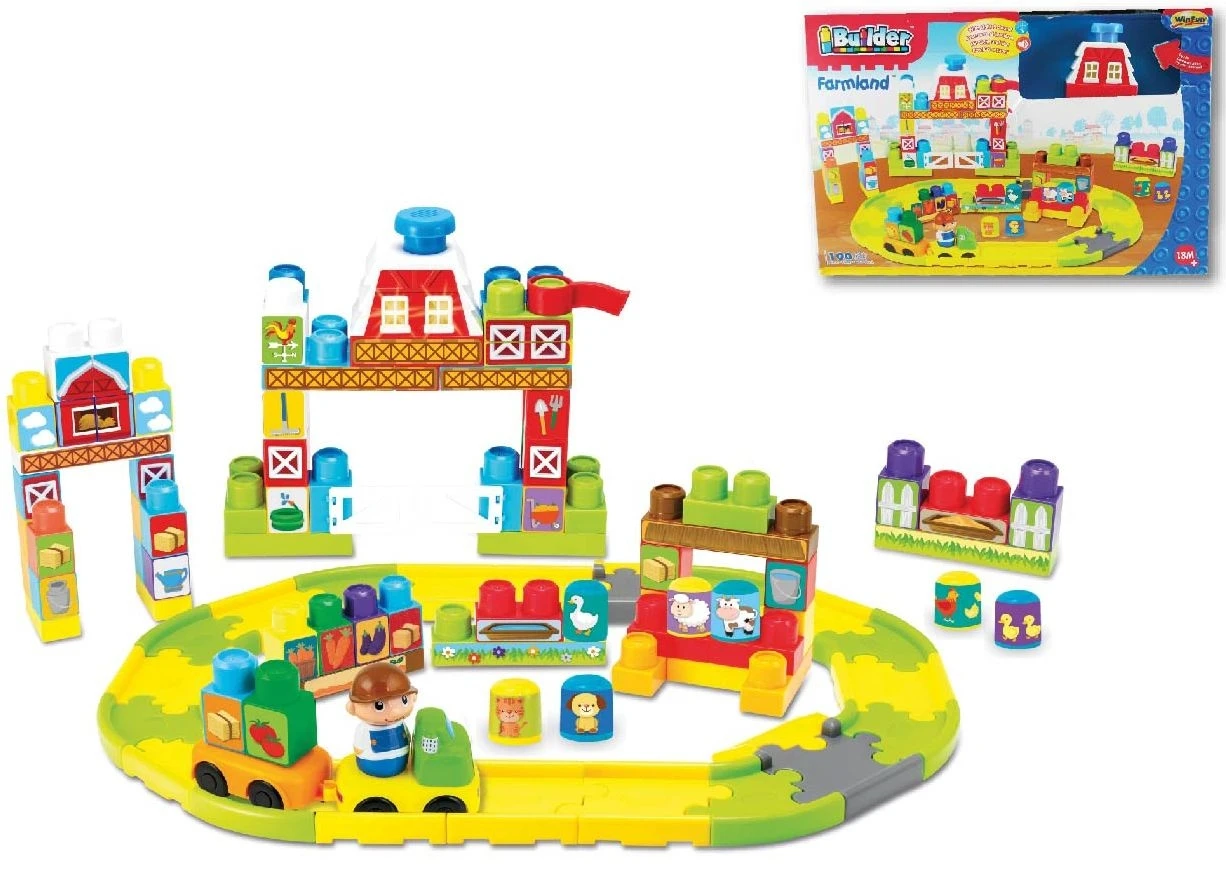 Winfun I-Builder Τουβλακια Φαρμα 100 Κομματια (1653-NL)