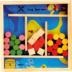 Bino Ξυλινο Παιχνιδι Λαβυρινθος Διαφορα Σχεδια (9984193)