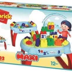 Ecoiffier Τουβλακια Σε Τραπεζι 32 Τεμαχια (7763)