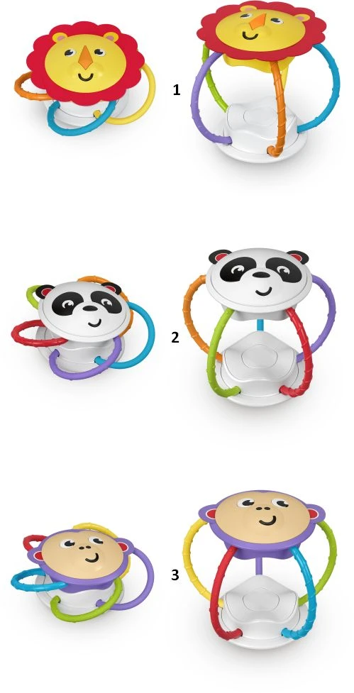 Fisher Price Στριφογυριστρουλια Κουδουνιστρες (FVF42) - Image 2