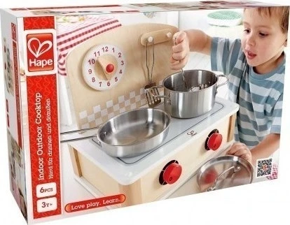 Hape Cooktop Η Πρωτη Μου Κουζινα Για Μαγειρικη Και Μπαρμπεκιου (E3134) - Image 2