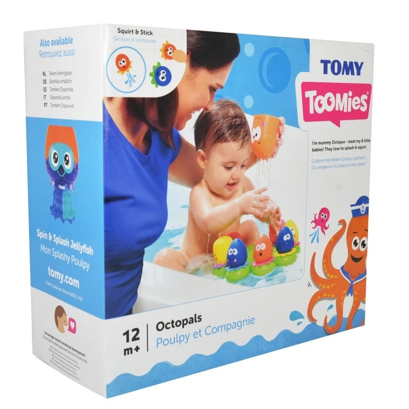 AS το καλό παιχνίδι Tomy Toomies Παιχνιδι Μπανιου Χταποδι (1000-27562) - Image 6