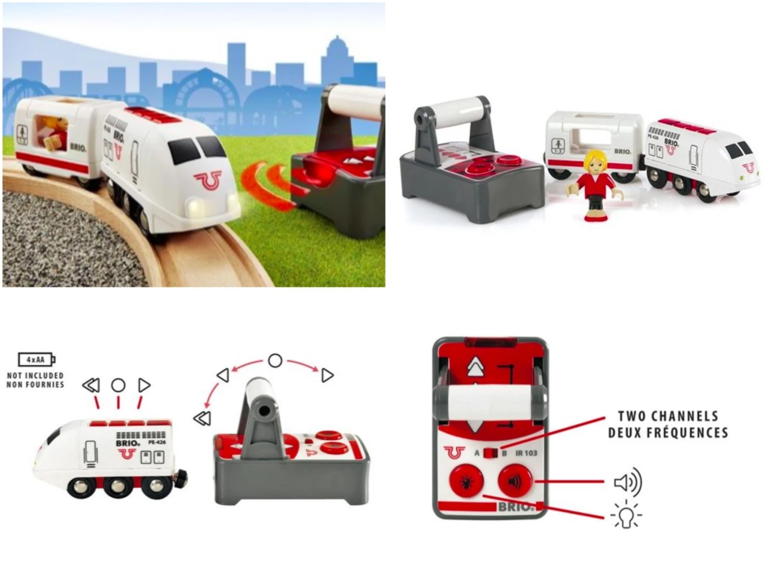 Brio World Τηλεκατευθυνομενο Επιβατικο Τρενο (33510) - Image 3