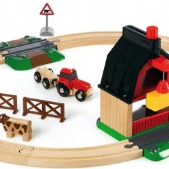 Brio World Σιδηροδρομικο Σετ Φαρμα (33719)