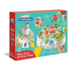 Baby Clementoni Βρεφικο Παιχνιδι Τραπεζι Δραστηριοτητων Παρκο Διασκεδασης (1000-17300)