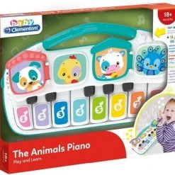 Baby Clementoni Βρεφικό Παιχνίδι Το Πιάνο Των Ζώων (1000-17334)