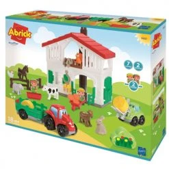 Ecoiffier Abrick Τουβλάκια Φάρμα 35 τμχ (3021)