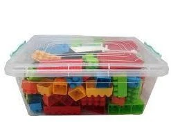 Argy Toys Τουβλάκια 140 Τεμάχια Σε Διάφανο Κουτί (12 Μηνών) (213)