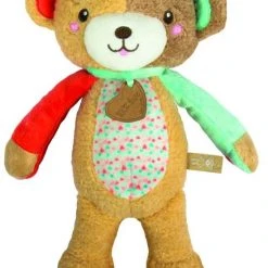 Baby Clementoni Βρεφικό Χνουδωτό Αρκουδάκι Δραστηριοτήτων (1000-17267)