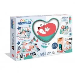 Baby Clementoni Βρεφικό Γυμναστήριο Δραστηριοτήτων Άσπρο-Μαύρο (1000-17319)