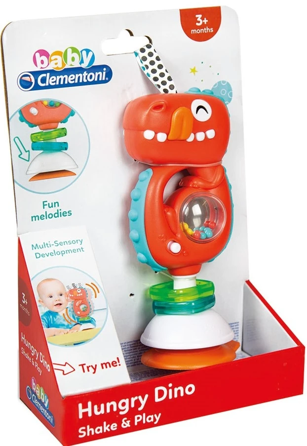 Baby Clementoni Ηλεκτρονική Κουδουνίστρα Δεινόσαυρος (1000-17330) - Image 2